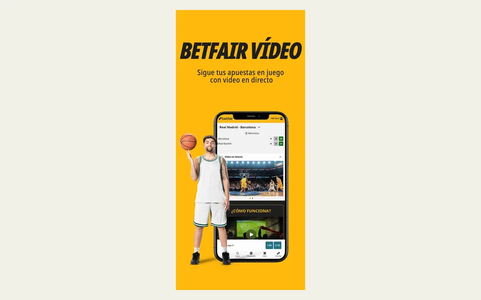 App de Betfair en la App Store de España