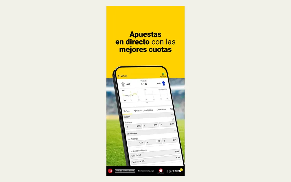 App de Interwetten en la App Store de España